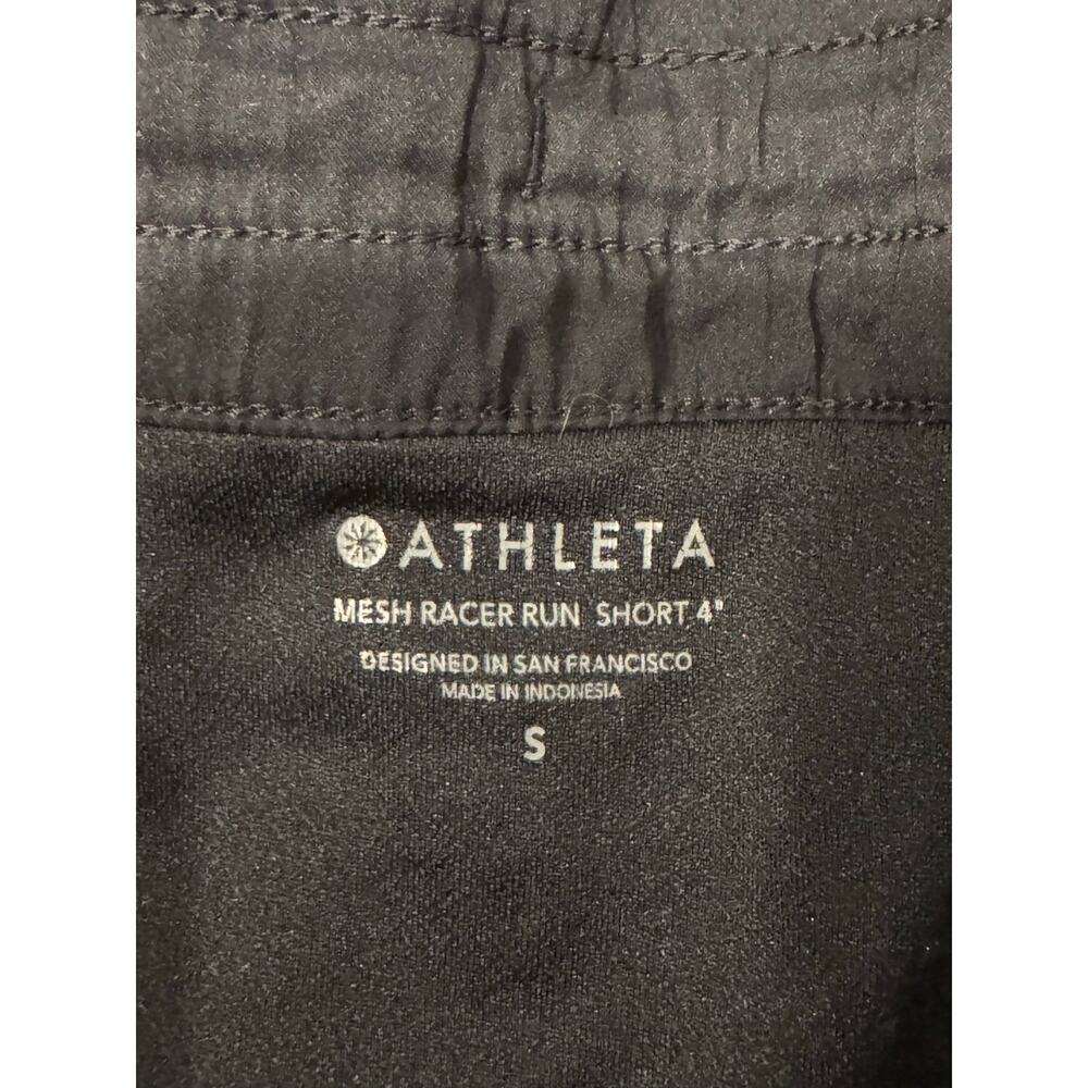 Athleta Women's Mesh Racer Run Short 4” Size Small - Picture 3 of 11